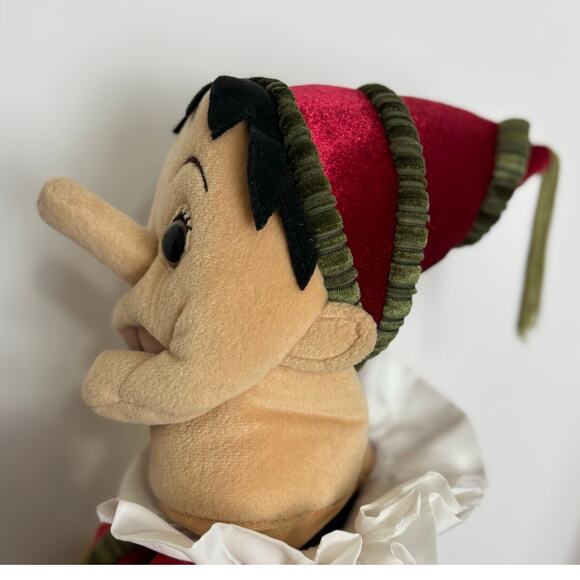 Vintage FOLKMANIS Pinocchio Full Body Hand Puppet Moving Nose Mouth - Picture 7 of 12